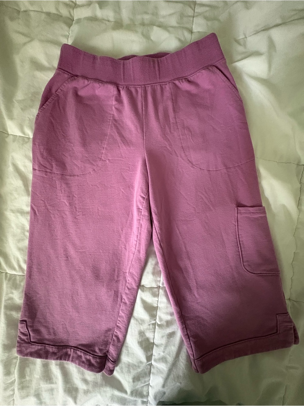 Y2K D&Co Purple Capri Sweatpants
